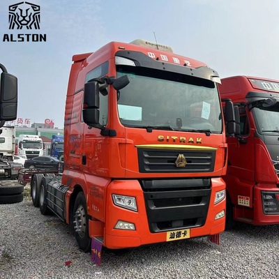 Second Hand Sitrak C7H Tractor Truck 6x4 540hp AMT For Kyrgyzstan