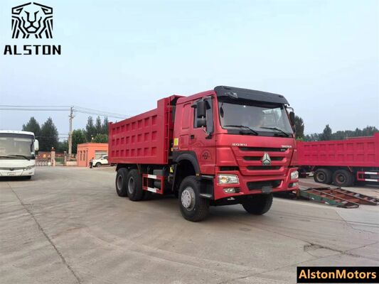Used Sinotruk Howo 6x4 Dump Truck for Sale in DR Congo | 375HP LHD 10 Wheeler Tipper Price