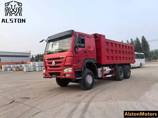 Used Sinotruk Howo 6x4 Dump Truck for Sale in DR Congo | 375HP LHD 10 Wheeler Tipper Price