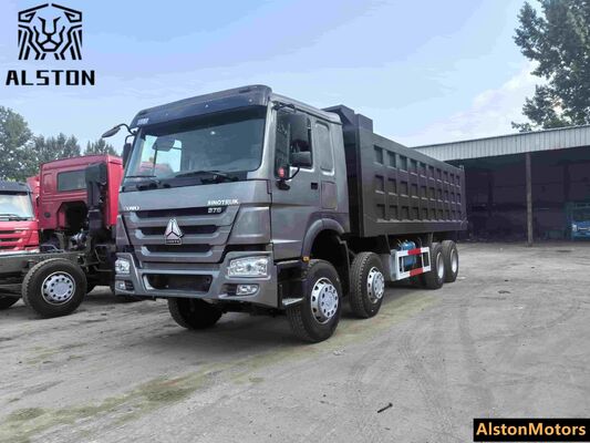 Used Sinotruk HOWO 375HP 8x4 Dump Truck for Sale in Cameroon – LHD Tipper