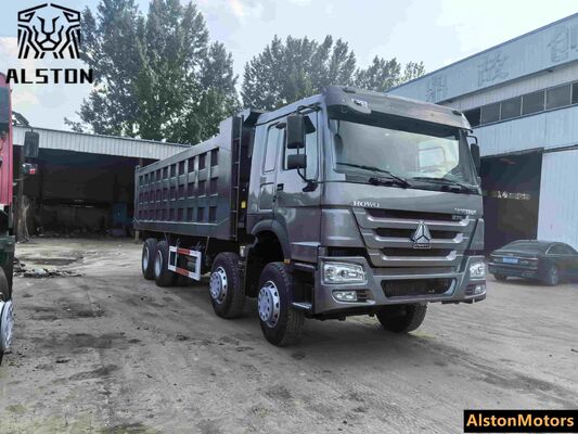 Used Sinotruk HOWO 375HP 8x4 Dump Truck for Sale in Cameroon – LHD Tipper