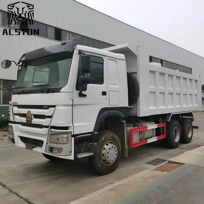 Second Hand Tipper Trucks Hydraulic Lifting With Daily Maintenance
