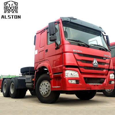 quality  Used Sinotruck Howo Tractor Trucks 375HP 10 Tires New Painting factory
