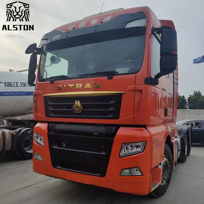 Sinotruk Sitrak C7H 6x2 Tractor Truck 540 hp with Double Fuel Tanker