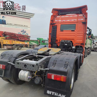 Sinotruk Sitrak C7H 6x2 Tractor Truck 540 hp with Double Fuel Tanker