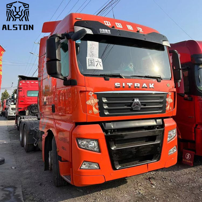 Sitrak C7H 480hp 6x4 Tractor Truck Sitrak LNG Used Tractor Head Truck