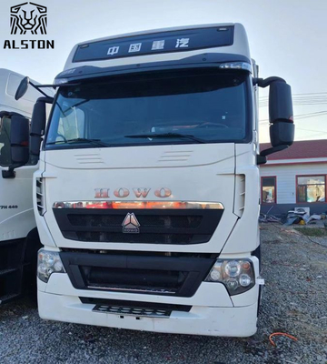Sinotruk Howo T7H 440 Used Tractor Head Truck 6x4 With Manual Transmission
