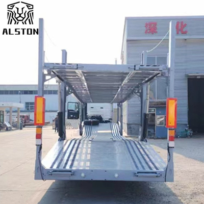 2 Axles 8 Units Car Hauler Trailer With European Style