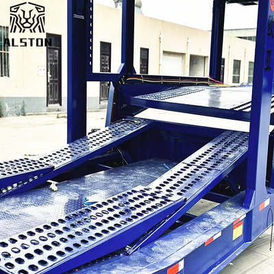 6 to 8 Car Transporter with Flexible and Stable Chassis Reinforcement