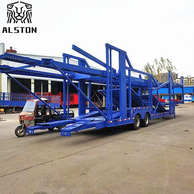 2-axle Frame-type 6-position Car Carrier Trailer with 13.75m Length