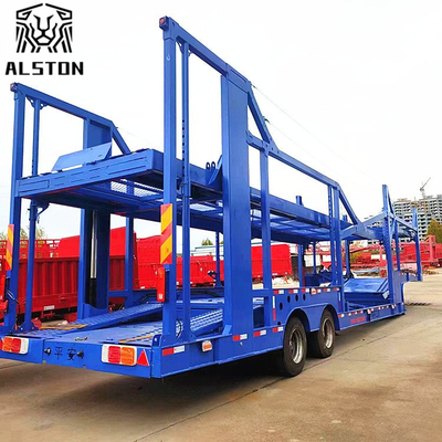 2-axle Frame-type 6-position Car Carrier Trailer with 13.75m Length