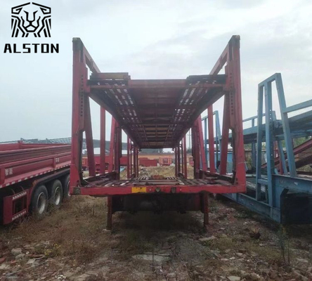 6-Position Vehicle Transporter with BPW Axles, Used Car Carrier Trailer For Sale