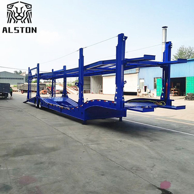 6-8 Position Car Carrier Trailer, Double Deck Vehicle Transport Semi-Trailer