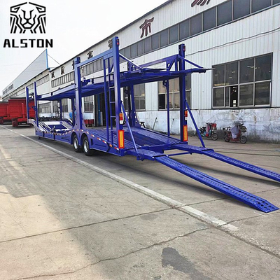 6-8 Position Car Carrier Trailer, Double Deck Vehicle Transport Semi-Trailer