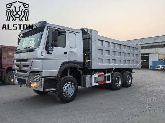 Howo Dump Truck Used 380HP 10 Wheels Tipper Price For Sale In Uganda