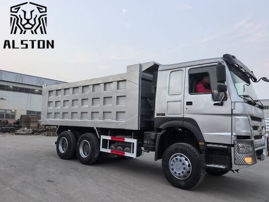 Howo Dump Truck Used 380HP 10 Wheels Tipper Price For Sale In Uganda
