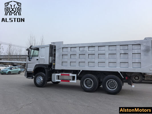 Howo Dump Truck Used 380HP 10 Wheels Tipper Price For Sale In Uganda