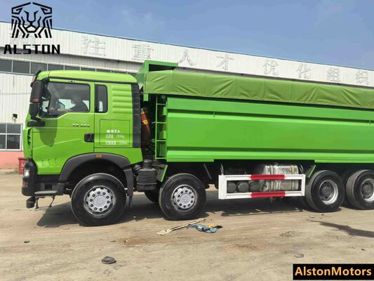 Used Sinotruk Howo TX 8x4 Dump Truck for Sale in Guinea | 400HP 12 Wheeler LHD Tipper Price