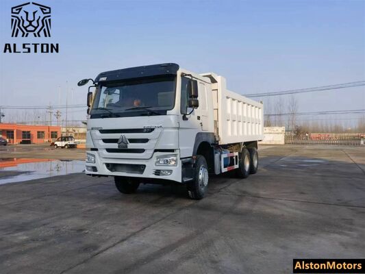 Used Sinotruk HOWO 371HP 6x4 Dump Truck for Sale in Zambia – RHD, Euro 2, Ready for Mining & Construction