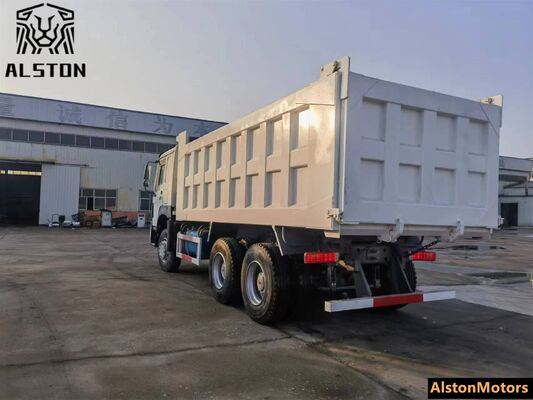 Used Sinotruk HOWO 371HP 6x4 Dump Truck for Sale in Zambia – RHD, Euro 2, Ready for Mining & Construction