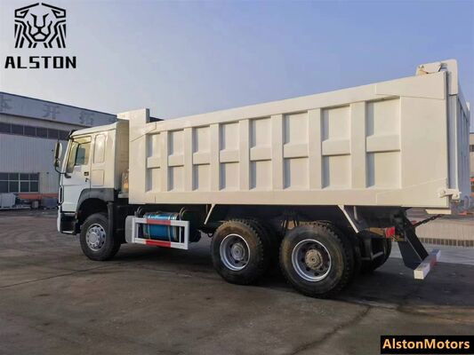 Used Sinotruk HOWO 371HP 6x4 Dump Truck for Sale in Zambia – RHD, Euro 2, Ready for Mining & Construction