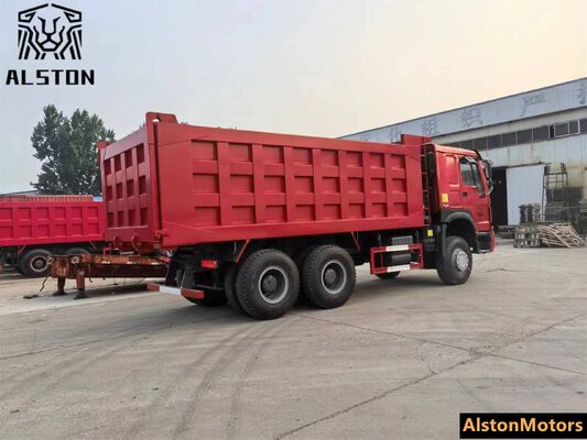 Used Sinotruk Howo 6x4 Dump Truck for Sale in DR Congo | 375HP LHD 10 Wheeler Tipper Price