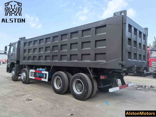 Used Sinotruk HOWO 375HP 8x4 Dump Truck for Sale in Cameroon – LHD Tipper