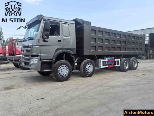 Used Sinotruk HOWO 375HP 8x4 Dump Truck for Sale in Cameroon – LHD Tipper