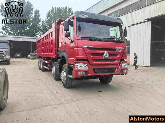 Used HOWO 375HP 8x4 Tipper Dump Truck for Sale in Guinea