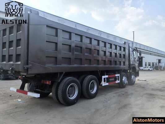 Used Sinotruk HOWO 375HP 8x4 Dump Truck for Sale in Cameroon