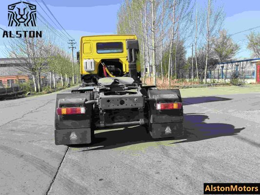 Used Sinotruk Howo 6x4 Tractor Truck 375HP for Sale in Angola