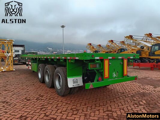 Flatbed Semi Trailer for Sale | 12m 45ft Container Trailer