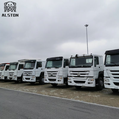 Refurbished Sino 6x4 Used Tractor Trucks Manual Transmission