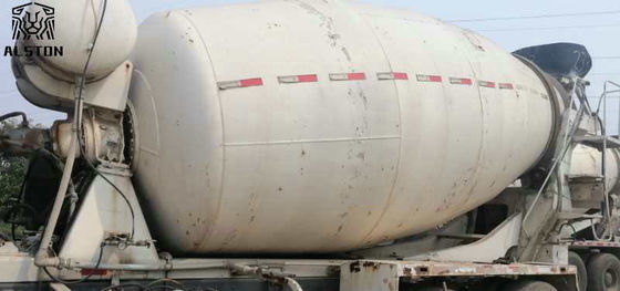 Howo 6x4 Used Concrete Mixer Truck , 10cbm On Site Cement Mixing Truck