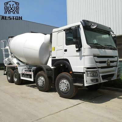 8x4 12cbm Howo Used Concrete Mixer Truck With Pump