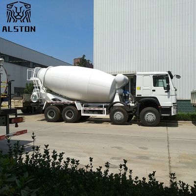 8x4 12cbm Howo Used Concrete Mixer Truck With Pump