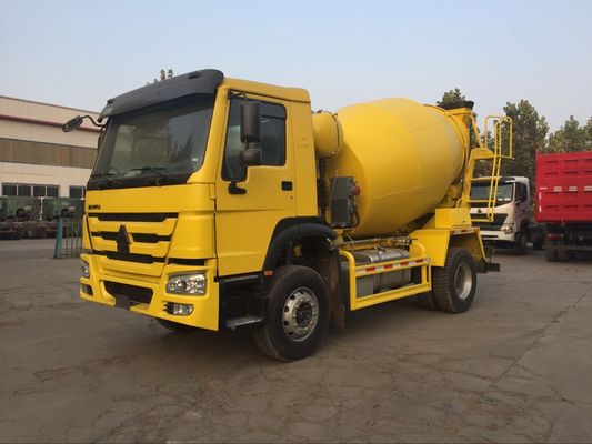 180HP 4x2 6cbm Howo Used Mini Concrete Mixer Truck