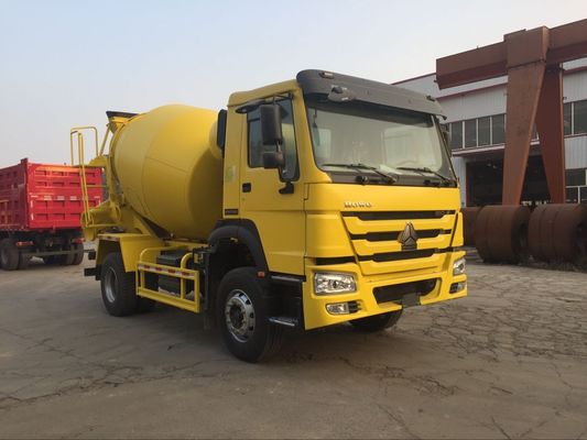 180HP 4x2 6cbm Howo Used Mini Concrete Mixer Truck