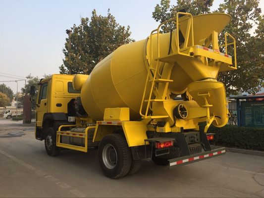 180HP 4x2 6cbm Howo Used Mini Concrete Mixer Truck