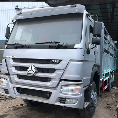 10 12 Tyres Transport Heavy Used Howo 8x4 Cargo Truck