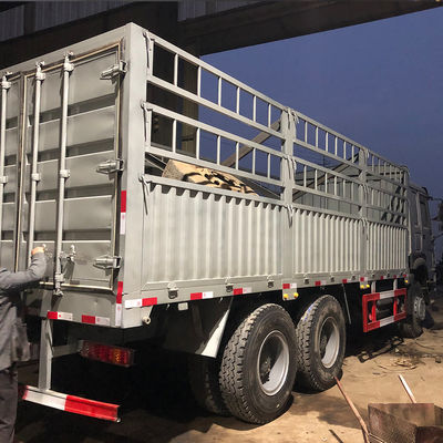 10 12 Tyres Transport Heavy Used Howo 8x4 Cargo Truck
