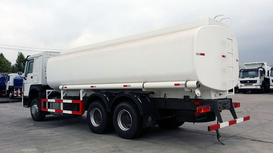 18000L Diesel Fuel Tanker Truck , 10 Wheels 6x4 Mobile Fuel Dispenser Truck