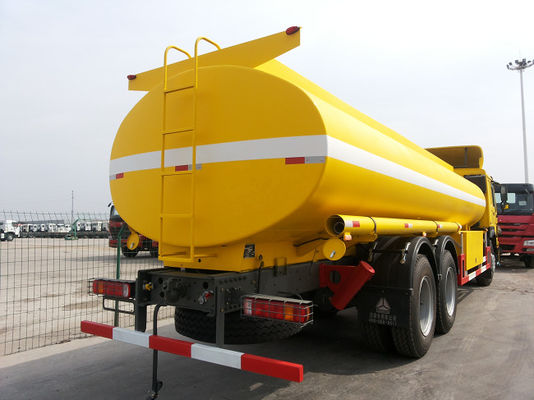 Yellow 371HP 6X4 20000L Diesel Fuel Tanker Truck