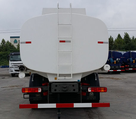18000L Diesel Fuel Tanker Truck , 10 Wheels 6x4 Mobile Fuel Dispenser Truck