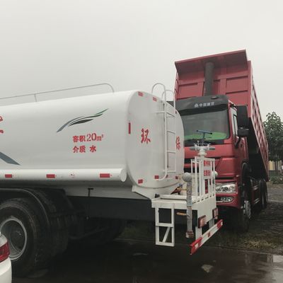 336HP Sinotruck Howo 20m3 Used Water Tank Truck