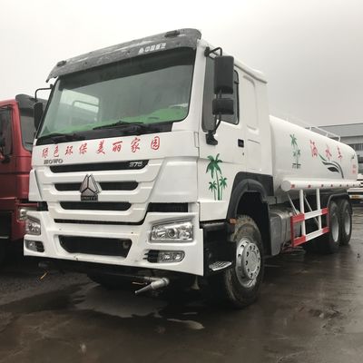 336HP Sinotruck Howo 20m3 Used Water Tank Truck