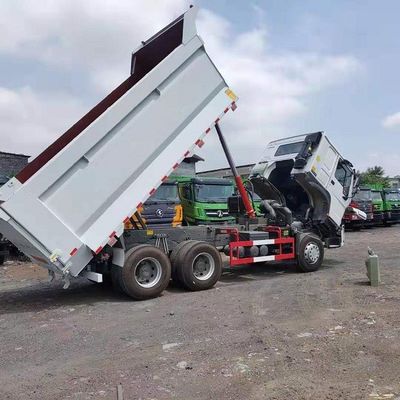 371HP Used Howo Dump Truck , Sinotruk Howo 6x4 Tipper Truck