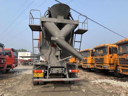 CCC Used Howo Trucks , 10M3 Second Hand Concrete Mixer Trucks
