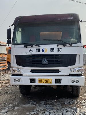 Hydraulic Pump Used Concrete Mixer Truck , 8cbm 10cbm Used Cement Mixer Truck