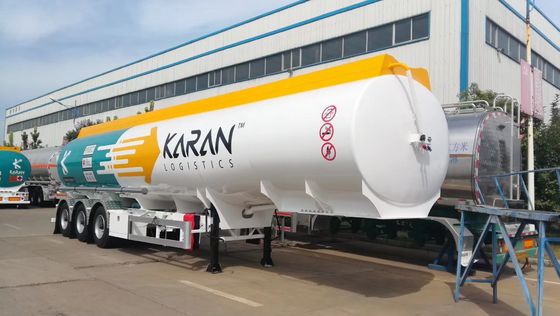45000 Liters Fuel Tank Semi Trailer Mechanical Suspension